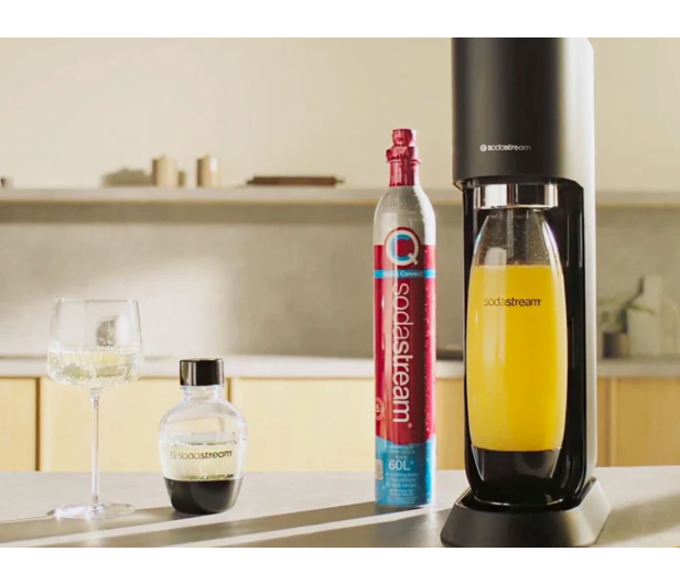 SodaStream Zestaw saturator Mix Czarny + książka z przepisami - 1589972 - zdjęcie 7